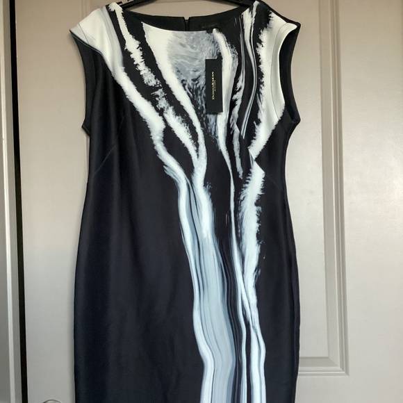 Donna Karan New York Cap Sleeve Sheath Dress, size 14 - Picture 5 of 15